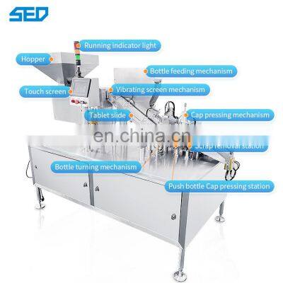 Automatic Electronic Effervescent Tablet Tube Filling Sealing Machine photo-5