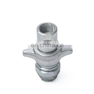 3/4 Inch Stainless Steel Screw To Connect Hydraulic Coupler Screw Coupling Poppet Type photo-3