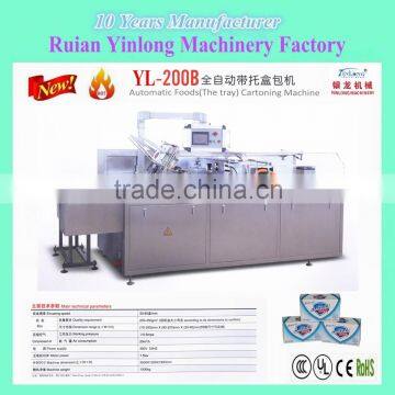 Automatic Foods(The Tray) Cartoning Machine For Ampoule/Injection/Food