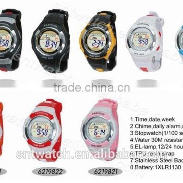 SNT-LR621 promotion cheap digital watch with LCD movement