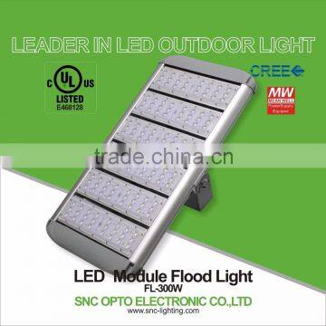 Best Quality UL Listed 300w LED Flood Light with Mean Well HLG Driver