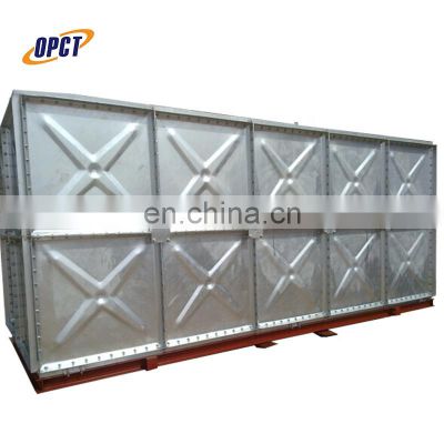 HDG galvanized steel 100,000 litre water tank for irrigation water storage