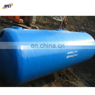 underground used septic tank fiberglass made tank