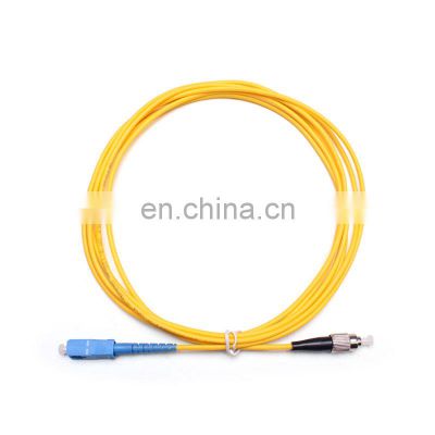 Good Price SC-FC single mode optic fiber 3m patch cords fiber jumper