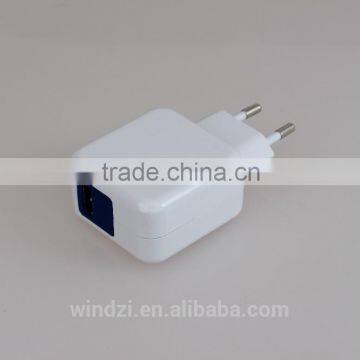 EU Plug Portable Travel Charger Dual Usb for Mobile Phone photo-2