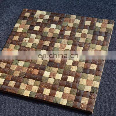 HS16102 Coconut Panels/coconut Mosaic/coconut Shell Panels