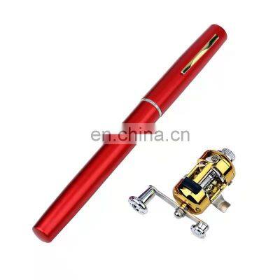 Fiber Glass Fishing Rod Set Telescopic Fishing Rods Mini Fishing Rod And Reel Combo with cheap wholesale bulk cheap price