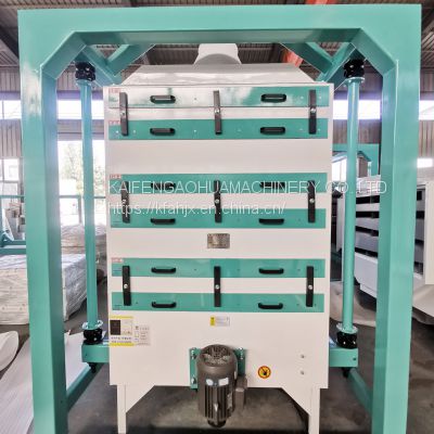 High square screen for crushing material