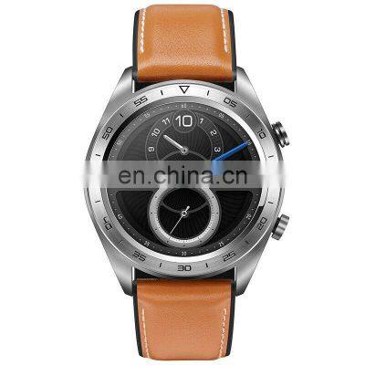 in Stock Wholesale Waterproof Fashion Design Plastic Cowhide Strap Honor Watch Magic Men and Women Watch photo-3