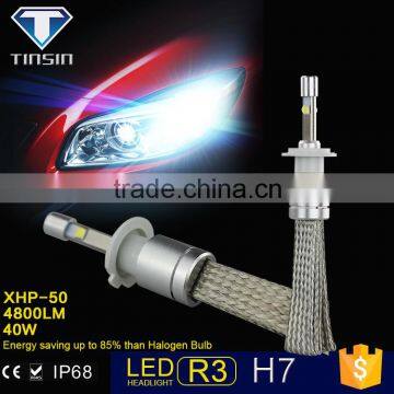 2016 new products LED Auto Headlight,High Power 3S Series H4 H7 LED Headlight Bulb with Canbus Function for Cars or Motorcycle