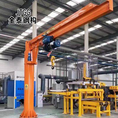 Hot sale small truck mounted electric jib crane with hoist