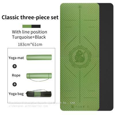 High Quality health and fitness tpe yoga matt Factory Wholesale