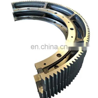 China factory direct sales customized steel segmented ring gear rotary kiln segmented ring gear dryer segmented ring gear