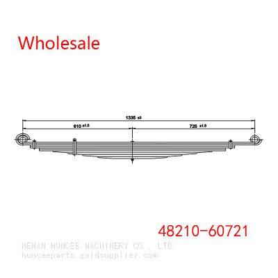 48210-60721 For Toyota Land Cruiser Light Duty Vehicle Rear Axle Spring Wholesale