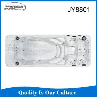 Factory Direct Cheap Extra Large Dual Zone Swim Spa Hot Tub photo-6