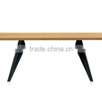 wooden EM table collection by Jean Prouve for dining room
