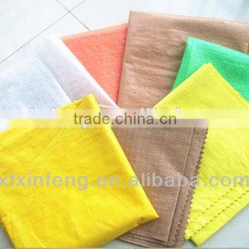 2016Yellow pp woven grain bag rice china pp woven bag 50kg