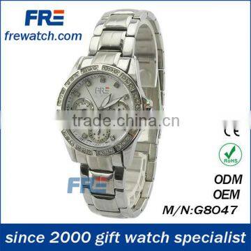 2014 good quality stainless steel wrist watch