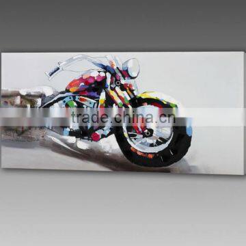 Modern Abstract motorcycle Oil Paintings for Living Room YB-112