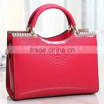 Western Fashion Snake Skin Pattern Ladies Purses and Handbags photo-3