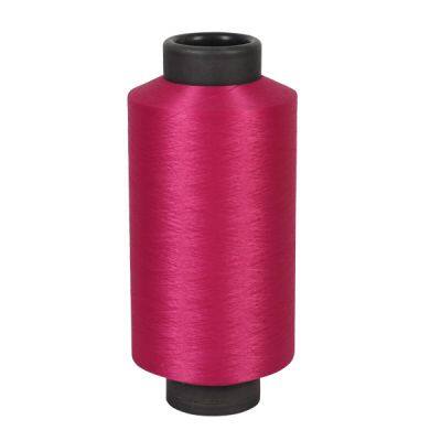 Knitting Yarn DTY 100D/36F/48F Semi dull NIM SIM LIM dope dyed colors polyester filament yarn