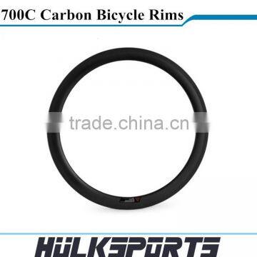 700c carbon clincher road bicycle rims Chinese carbon rim 700c carbon bicycle rims