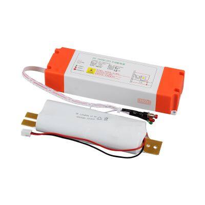 DF168T external LED emergency power supply with lithium iron phosphate battery, built-in non-isolated downlight and linear light