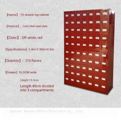 Customizable Chinese Medicine Cabinet – 36-102 Herb Multi-Grid Storage for Singapore Medical Centers Supplier photo-4
