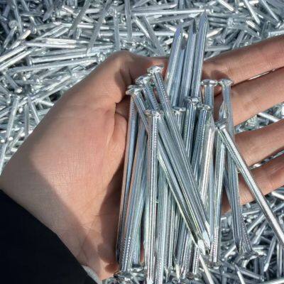 High-Strength Galvanized Nails for Concrete Slab and Foundation Work photo-2
