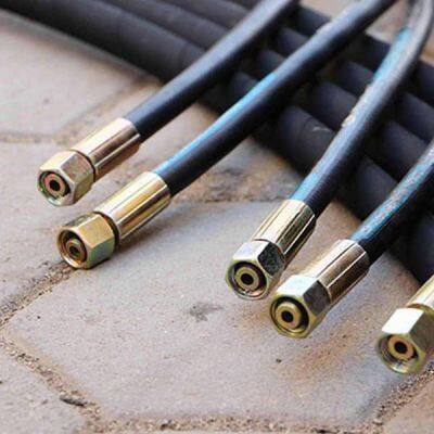 Underground Coal Mine High-pressure Rubber Hoses, Large-diameter Mud Rubber Hoses, Widely Used, High-pressure and High-temperature Resistant, Steam Hoses photo-5