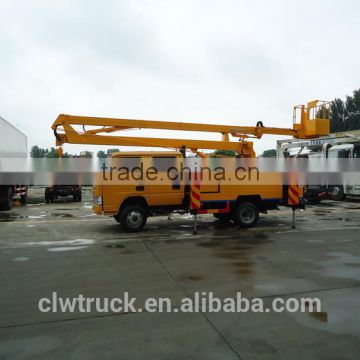 2014 Best Price Dongfeng crew cab 14M aerial lift platform truck