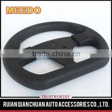 Top sale guaranteed quality suede steering wheel 255mm