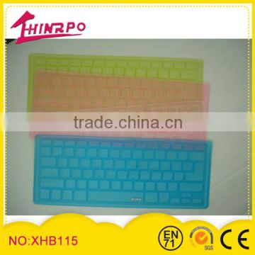 customized computer keyboard 100% silicone keyboard pad