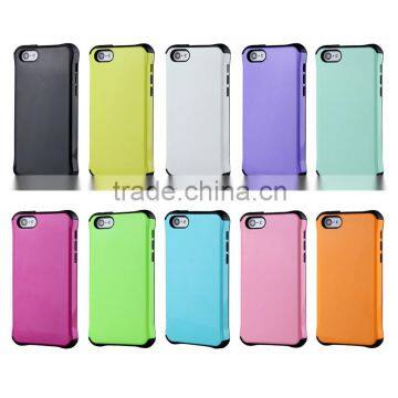2015 China Factory Newest Colorful Tough Slim Armor Case Shockproof for IPhone5C case Cover back case