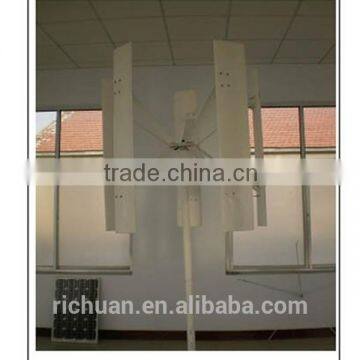 HOT SALE!!! 2015 Newest Mini 300w Vertical Axis Wind Turbine Generator/wind Power Generator for Sale photo-3