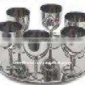 Stainless Steel Wine Glasses