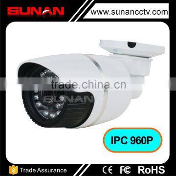 Hot China outdoor bullet network COMS 1.3 Megapixel 960p ip camera