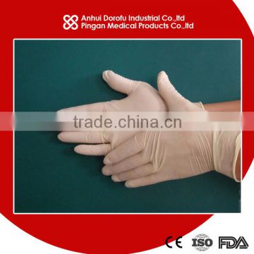 Latex surgical glove powder-free CE ISO FDA