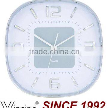 Rectangular Shape Plastic Quartz Wall Clock