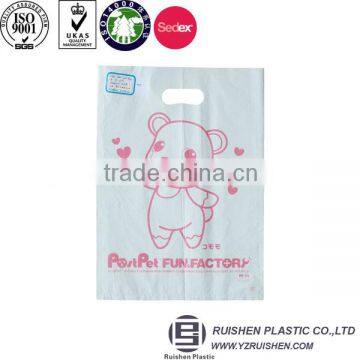 Virgin HDPE Printed Patch Handle Bags