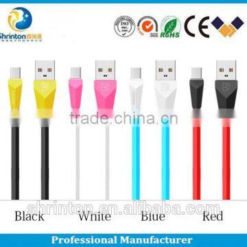 Remax alien cable 2.1A safety, fast charging for Mirco phone with Environmental silicone wire