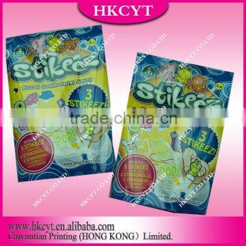 Colorful Heat Sealed Poly Plastic Packaging