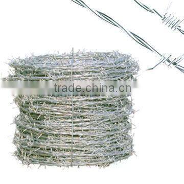 Cheap barbed wire(weight 25kg per coil )