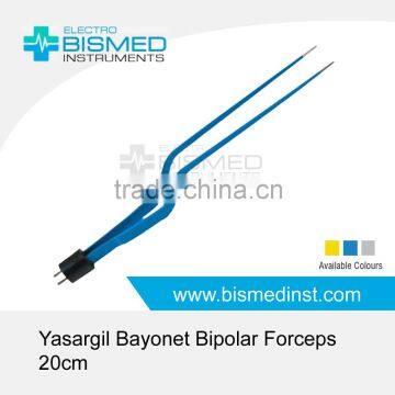 Yasargil Bayonet Bipolar Forceps 20cm