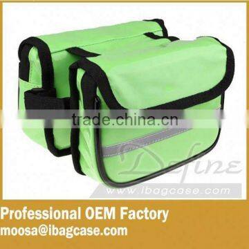 The Bicycle Front Bag Top Tube Double Bag Bike Mobile Phone Bag Best Bike Frame Bag photo-3