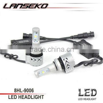 All in one design IP65 6500k auto 12V Voltage led headlamp for universal cars