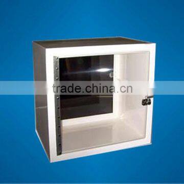 Pass box with mechanical interlocked doors for clean room