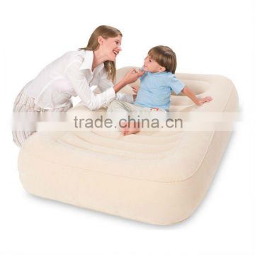 Inflatable Flocked High-Rise Air Bed