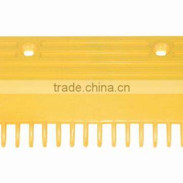 Escalator Comb Plate 146*92*9.068 Plastic 16T Yellow