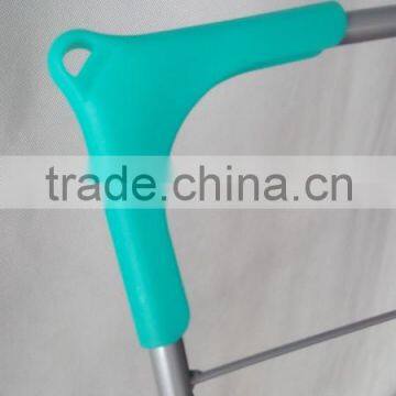 Folding Metal Garment Rack High Quality Collapsible Clothes/Towel Hanger photo-4